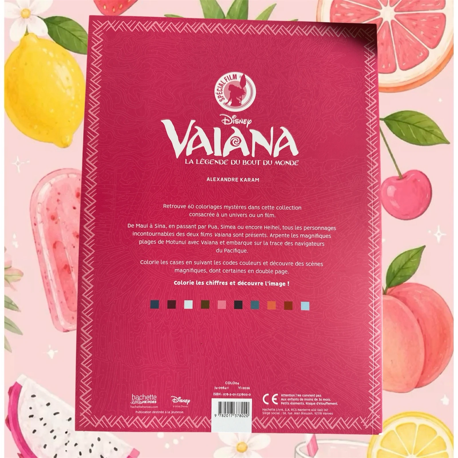 ❤️ Libro de colorear misterios Disney Moana ❤️ – photo 2